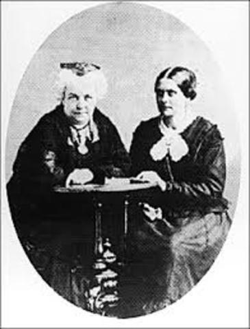 Elizabeth Cady Stanton and Susan B. Anthony
