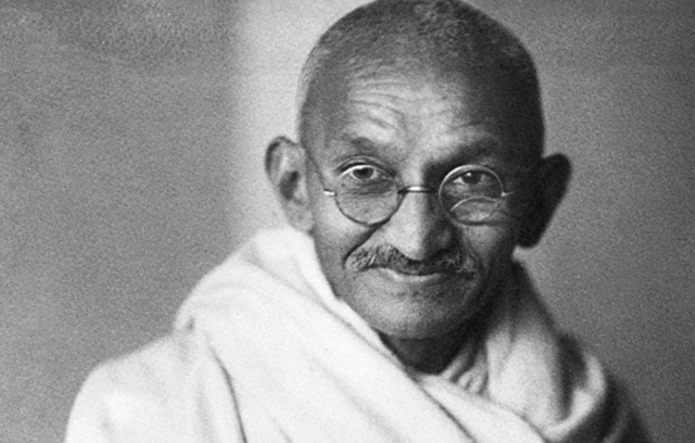 Gandhi as a powerful person
