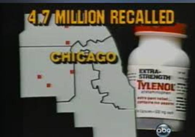 First of 5 cyanide laced Tylenol victims dies