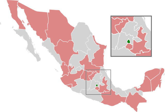 En 1997 se logra la legalizacion del aborto en 21 de 32 entidades federativas de la  Republica Mexicana.