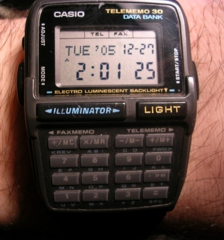 The Casio Calulator Watch Was Introduced