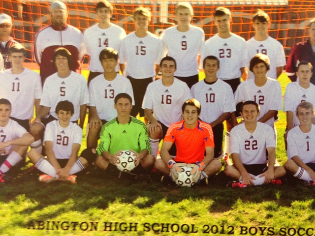Abington Boys Soccer Team
