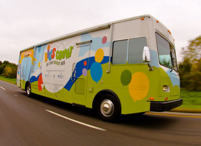 Money Bus hits the road