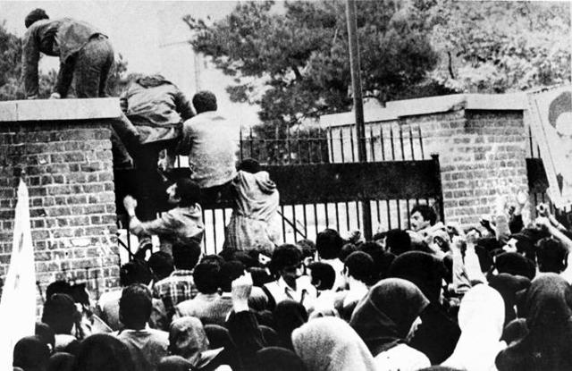 Students in Iran seize the US embassy.