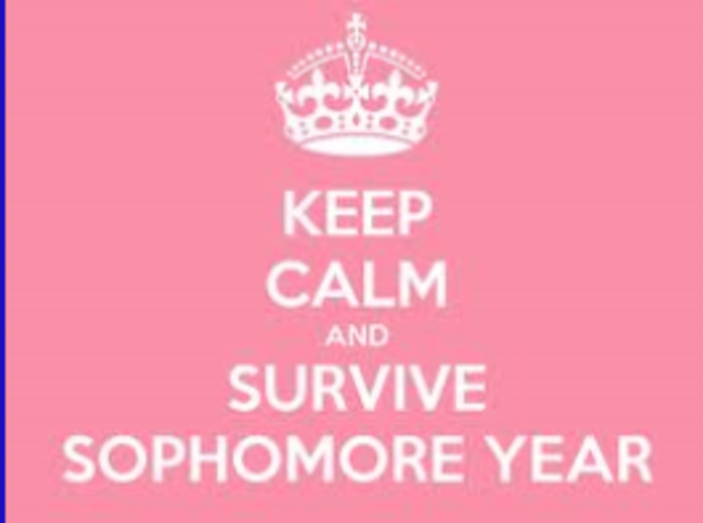 End of Sophomore Year