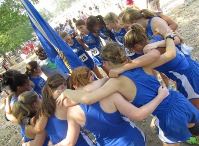 First cross country race