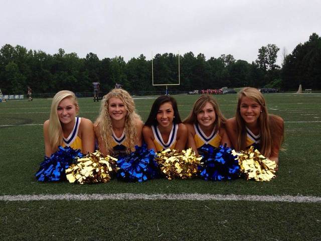 First year of Varsity Cheerleading
