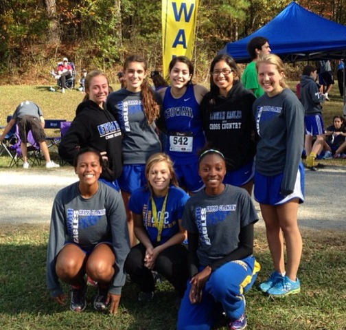 My last cross country Race