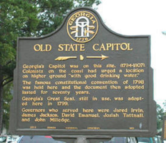 Capital moved to Lousville
