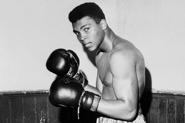 1960 Olympic champion Cassius Clay