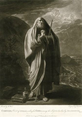 Chryseis' father prays to Apollo