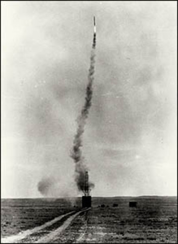 Goddard's rocket launched