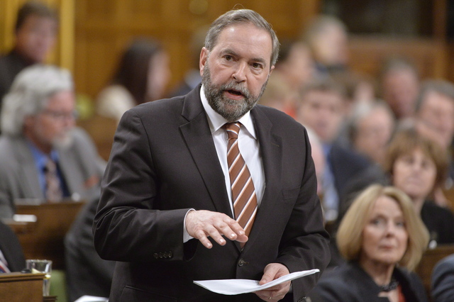 Mulcair demands Harper apologize to McLachlin