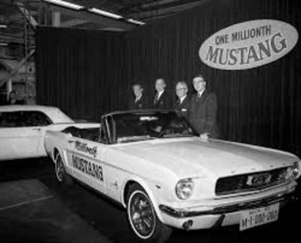 The 1 Millionth Mustang