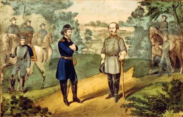 Joseph Johnston's army surrenders