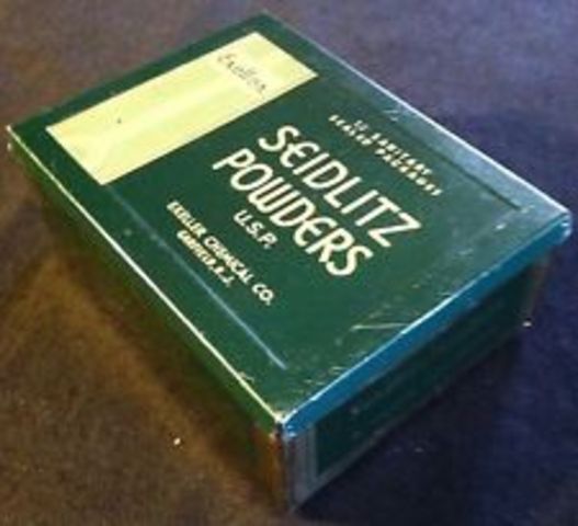 He gave a friend a triple dose of seidlitz powders.