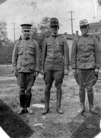 Sworn into regular Army service