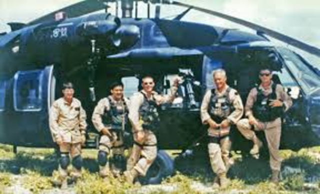 US soldiers in Somalia/ Blackhawk down