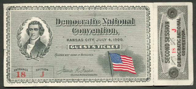 Served as page at the Democratic National Convention