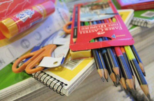 Entrar al primario:Utiles escolares