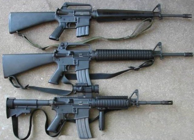 **M16 is adopted as standard service rifle**