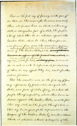 Emancipation Proclamation