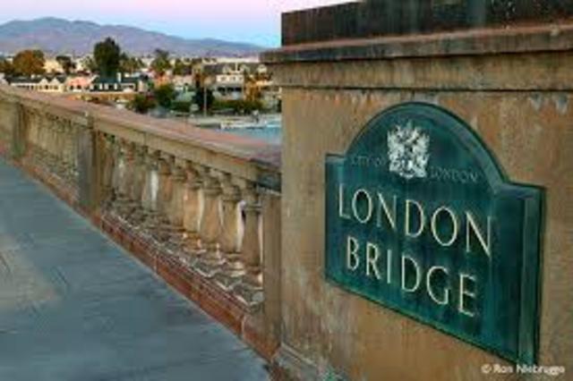 London Bridge brought to the Us