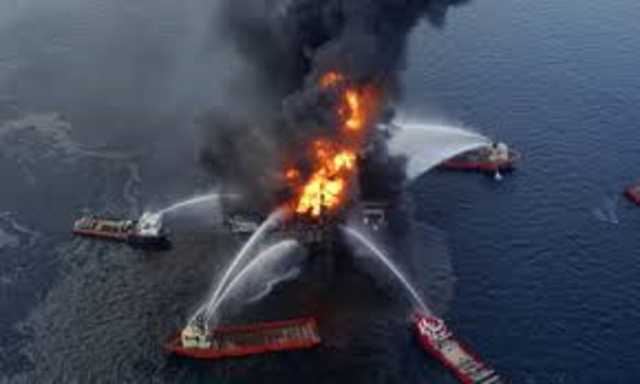 Oil Rig Explosion