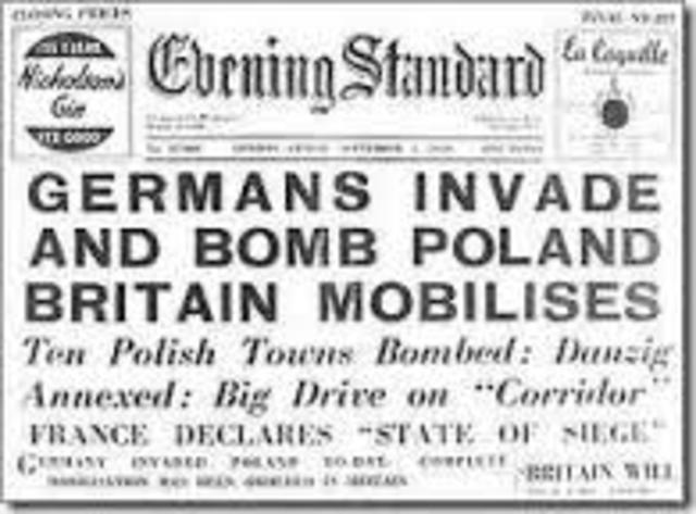 World War II Conflict Begins