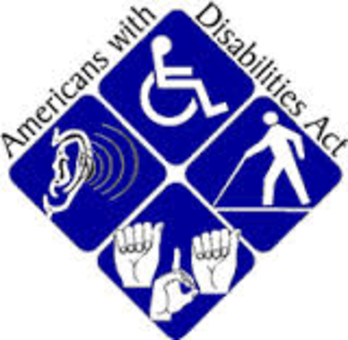 Passage of the Americans with disabilities act