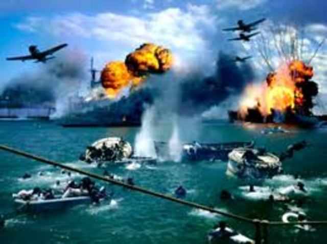 Japan Bombs Pearl Harbor