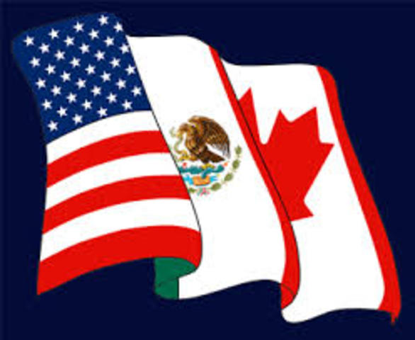 Passage of the North American Free Trade Agreement