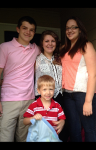 My first/last day of high school.