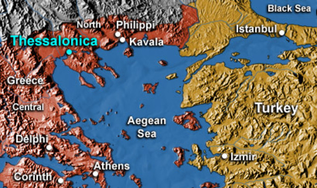 Massacre at Thessalonika