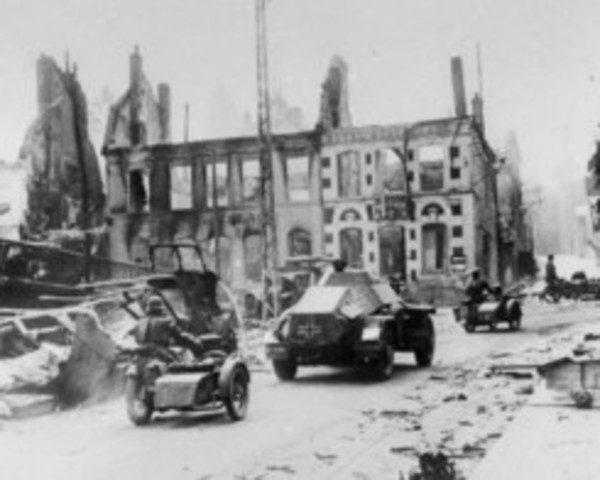 Germany begins the invasion of France