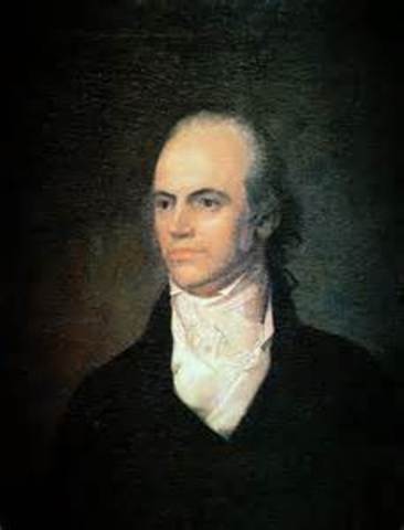 Aaron Burr as Vice President