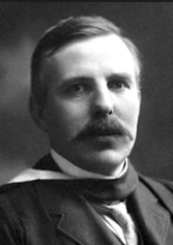 Ernest Rutherford photo and bibliographies