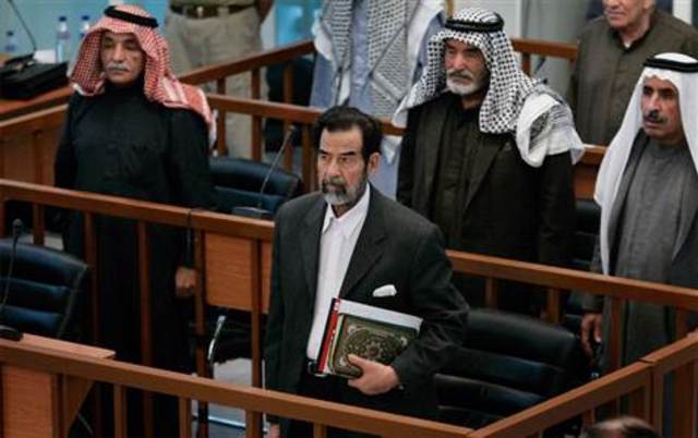 Saddam Hussein Trial