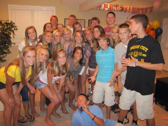 Celebrating our good friends sweet 16!