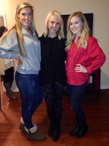 Hanging out with some friends!