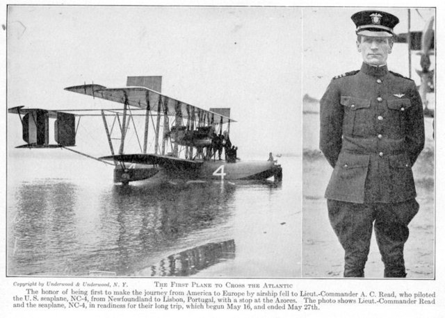 First Transantlantic Flight