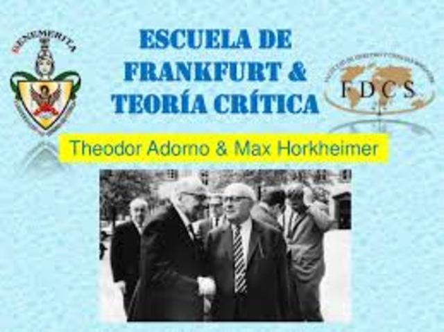 Escuela De Frankfurt