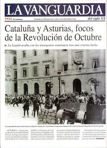 La revolución de octubre de 1934