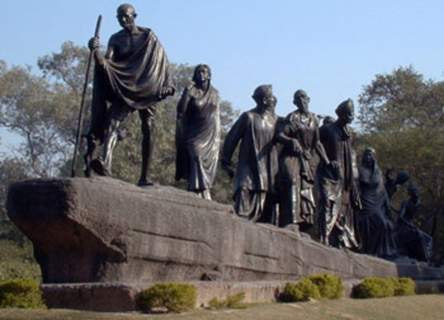 The march finished this day