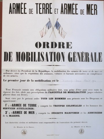 Mobilisation générale en France