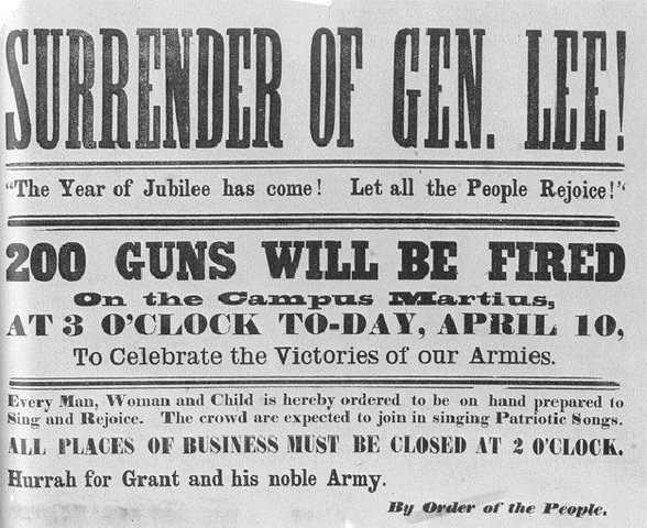 Lee's Army Surrenders (Appotamox, Virginia)