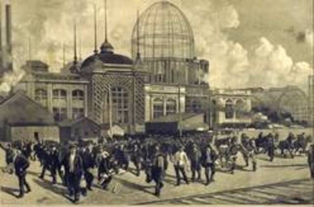 World's fair sled accident