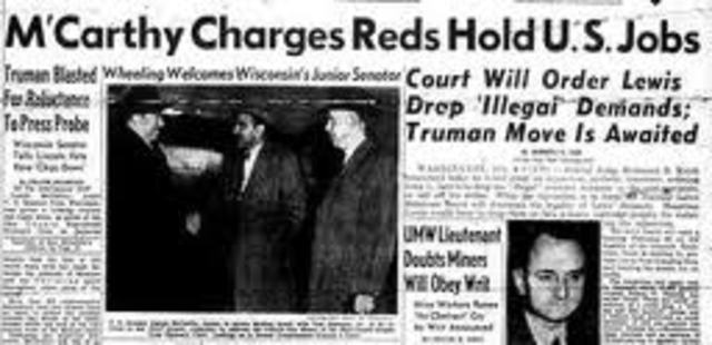 Red Scare/ McCarthyism
