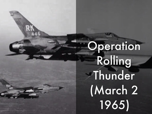 Operation Rolling Thunder