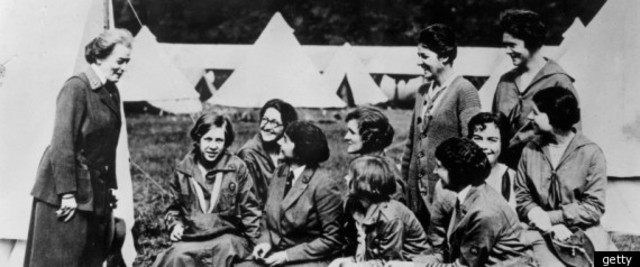 First Girl Scout Meeting